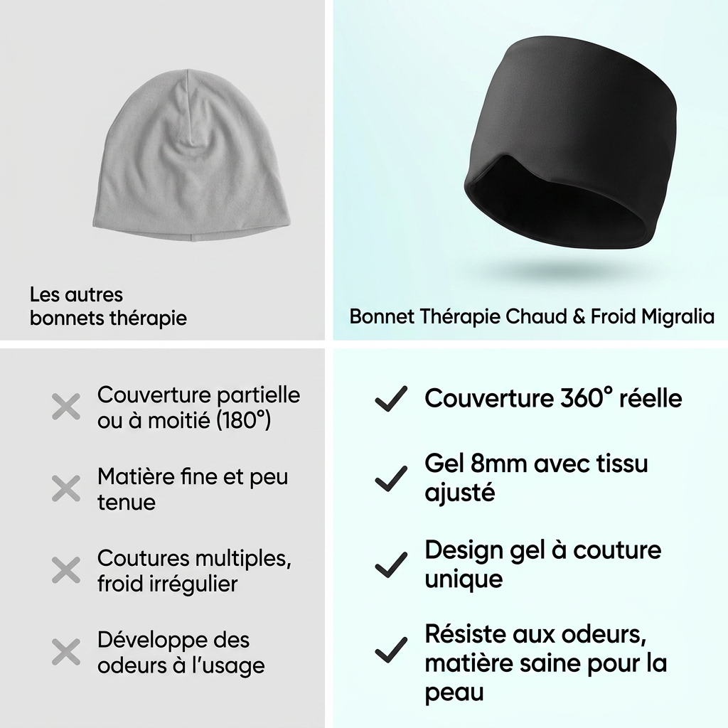 Bonnet Migralia Soulagement Naturel & Immédiat